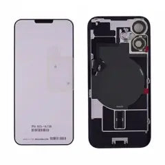 Back Glass w/ MagSafe Magnet & NFC & Flashlight Flex For iPhone 16 plus (Genuine OEM) (UK / EU Version) (Pink)