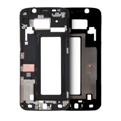 Mid-Frame Housing For Samsung Galaxy S6 Edge (With Small Parts) (Service Pack) (Black Sapphire)