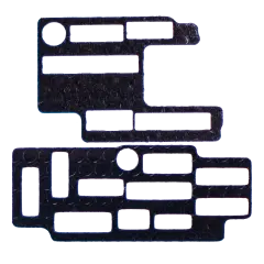 Mainboard Inline Insulator Sticker For iPhone 13 (2 Piece Set) (10 Pack)