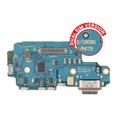 Charging Port Board With Sim Card Reader For Samsung Galaxy S22 Ultra 5G (S9080)  (Dual Sim Version) (Premium)