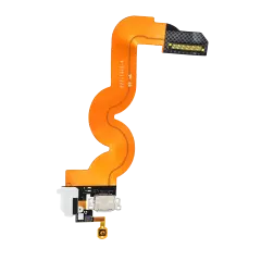 Headphone Jack With Charging Port Flex Cable For iPod Touch 5 (White)
