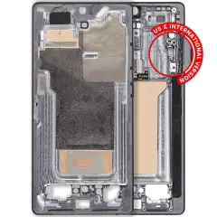 Mid-Frame Housing For Samsung Galaxy S25 Ultra (US & International Version) (Titanium Jet Black)