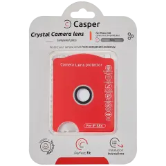 Casper Camera Lens Protector Compatible For iPhone 16E / 17E (Silver) (Clear)