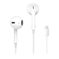 EarPods (Lightning Connector) For iPhone / iPad / iPod (OEM Grade New) (Bulk Packaging)