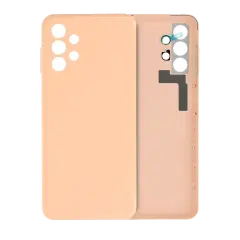 Back Cover Glass For Samsung Galaxy A13 4G  (A135 / 2022) (Service Pack) (Peach)
