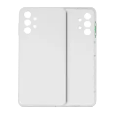 Back Cover Glass  For Samsung Galaxy A13 4G (A135 / 2022) (Service Pack) (White)