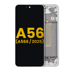 OLED Assembly With Frame For Samsung Galaxy A56 5G (A566 / 2025) (Refurbished) (Olive)