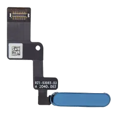 Power Button Flex For iPad Air 5 (Premium) (Blue)