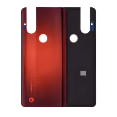 Back cover Glass For Motorola One Hyper (XT2027-1 / 2020) (Genuine OEM) (Red)