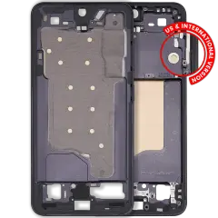 Mid-Frame Housing For Samsung Galaxy S25 5G (US & International Version) (Blue Black)