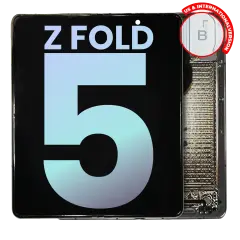 Inner OLED Assembly With Frame For Samsung Galaxy Z Fold 5 5G (US & International) (Service Pack) (Cream)