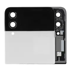 Outer OLED Assembly For Samsung Galaxy Z Flip 4 5G (US & International) (Service Pack) (White)