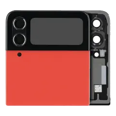 Outer OLED Assembly For Samsung Galaxy Z Flip 4 5G (US & International) (Service Pack) (Red)