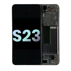 OLED Assembly With Frame For Samsung Galaxy S23 5G (US & International) (Service Pack) (Lavender)