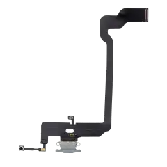 Charging Port Flex Cable For iPhone XS (Aftermarket) (Silver)