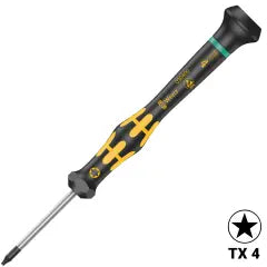Kraftform Micro ESD Torx screwdriver TX 4 X 40 MM (1567) (Wera)