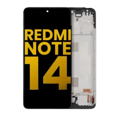 OLED Assembly With Frame For Xiaomi Redmi Note 14 4G (Refurbished) (All Colors)