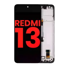 LCD Assembly With Frame For Xiaomi Redmi 13 4G / Redmi 13 5G  / Note 13R (Aftermarket Plus) (All Colors)