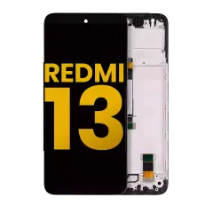 LCD Assembly With Frame For Xiaomi Redmi 13 4G / Redmi 13 5G / Note 13R (Refurbished) (All Colors)
