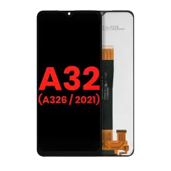 LCD Assembly Without Frame For Samsung Galaxy A32 5G (A326 / 2021) (All Models) (Aftermarket Plus) (Awesome Black)