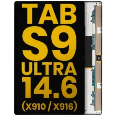 OLED Assembly Without Frame For Samsung Galaxy Tab S9 Ultra 14.6"  (X910 / X916) (2023) (Refurbished) (All Colors)