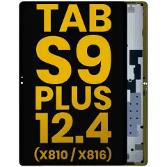 OLED Assembly Without Frame For Samsung Galaxy Tab S9 Plus 12.4"  (X810 / X816 ) (2023) (Refurbished) (All Colors)