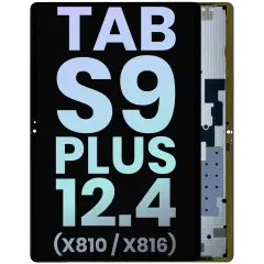 OLED Assembly Without Frame For Samsung Galaxy Tab S9 Plus 12.4"  (X810 / X816 ) (2023) (Service Pack) (All Colors)