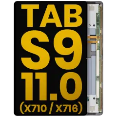 OLED Assembly Without Frame For Samsung Galaxy Tab S9 11.0"  (X710 / X716) (2023) (Refurbished) (All Colors)