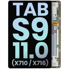 OLED Assembly Without Frame For Samsung Galaxy Tab S9 11.0"  (X710 / X716) (2023) (Service Pack) (All Colors)