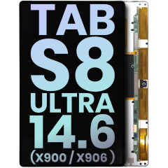 OLED Assembly Without Frame For Samsung Galaxy Tab S8 Ultra 14.6"  (X900 / X906 ) (2022) (WiFi / 5G) (Service Pack) (All Colors)