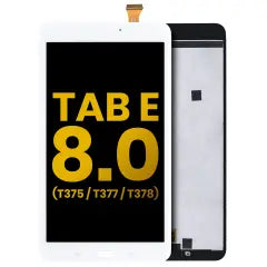 LCD Assembly Without Frame For Samsung Galaxy Tab E 8.0"  (T375 / T377 / T378) (2016) (Refurbished) (White)