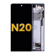 OLED Assembly With Frame For Samsung Galaxy Note 20 5G (Refurbished) (Mystic Gray)