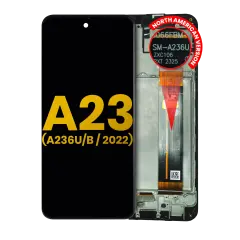LCD Assembly With Frame For Samsung Galaxy A23 5G (A236U/B / 2022) (North American U/B Version) (Refurbished) (All Colors)