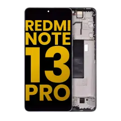 OLED Assembly With Frame For Xiaomi Redmi Note 13 Pro 5G (Refurbished) (Violet)