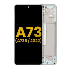 OLED Assembly With Frame For Samsung Galaxy A73 5G (A736 / 2022) (Refurbished) (Mint)