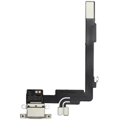 Charging Port Flex Cable With Board For iPhone 16 Pro Max (Genuine OEM) (Natural Titanium)