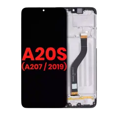 LCD Assembly With Frame For Samsung Galaxy A20s (A207 / 2019) (Aftermarket Plus) (All Colors)