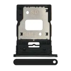 Dual Sim Card Tray For Xiaomi Mi 11 Lite (Boba Black)