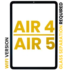 Front Glass For iPad Air 4 /  iPad Air 5 (Glass Separation Required) (Premium) (WiFi Only) (All Colors)