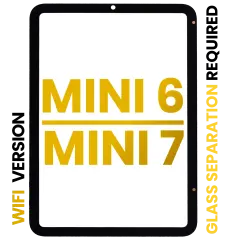Digitizer For iPad Mini 6 (2021) / Mini 7 (2024) (WiFi Only) (Glass Separation Required) (Premium) (All Colors)