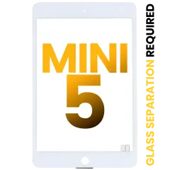 Digitizer For iPad Mini 5 (Glass Separation Required) (Premium) (White)