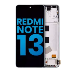 LCD Assembly With Frame For Xiaomi Redmi Note 13 4G  (Aftermarket: Incell) (Ice Blue)