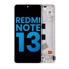 LCD Assembly With Frame For Xiaomi Redmi Note 13 4G  (Aftermarket: Incell) (Mint Green)