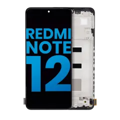 LCD Assembly With Frame For Xiaomi Redmi Note 12 4G (Aftermarket: Incell) (All Colors)