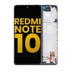 OLED Assembly With Frame For Xiaomi Redmi Note 10 4G / Redmi Note 10S  (Refurbished) (All Colors)