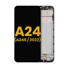 OLED Assembly With Frame For Samsung Galaxy A24 4G (A245 / 2023) (Refurbished) (All Colors)
