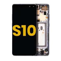 OLED Assembly With Frame For Samsung Galaxy S10 5G (Refurbished) (Majestic Black)