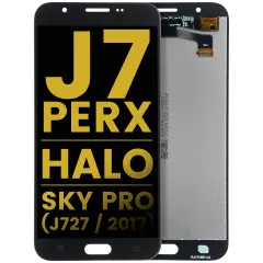 LCD Assembly Without Frame For Samsung Galaxy J7 Perx / Halo / Sky Pro (J727 / 2017) (Refurbished) (Black)