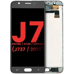 LCD Assembly Without Frame For Samsung Galaxy J7 Refine / Star / Crown (J737 / 2018) (Aftermarket Plus) (Black)