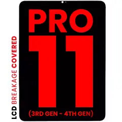 LCD Assembly With Digitizer For iPad Pro 11" 3rd Gen (2021) / Pro 11" 4th Gen (2022) (Aftermarket Pro: XO7) (All Colors)